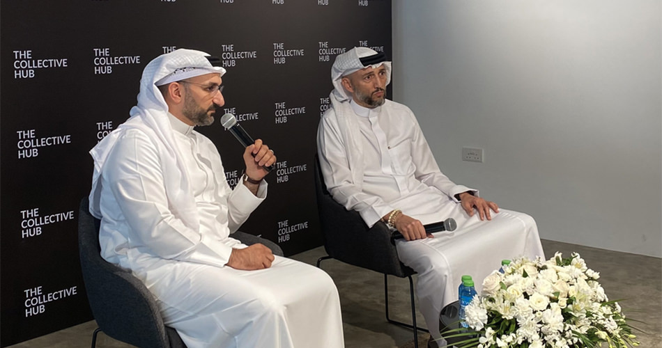 An interview is taking place