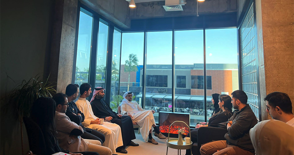 A meeting is taking place