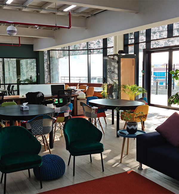 An empty public workspace