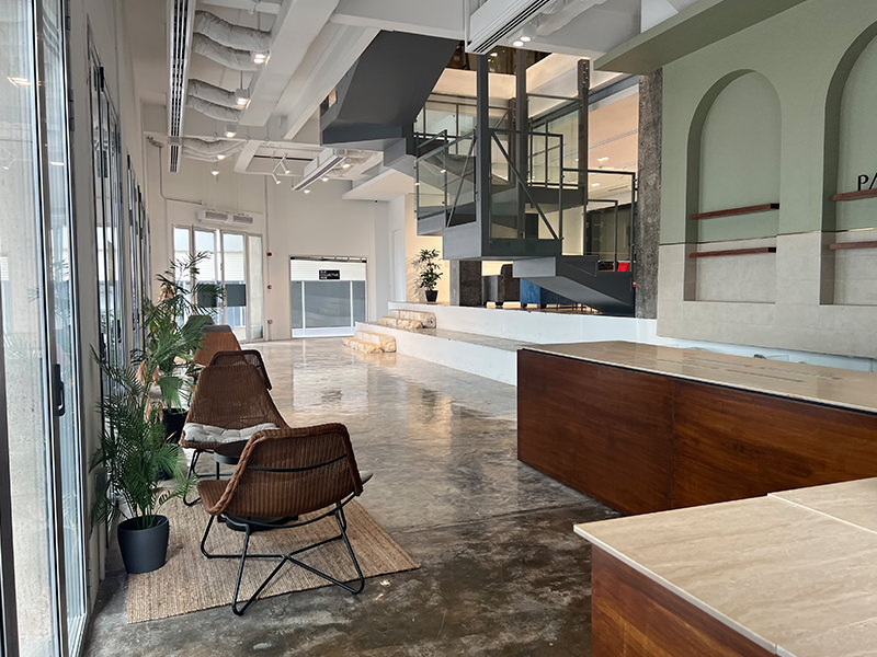 Yateem Branch lobby area